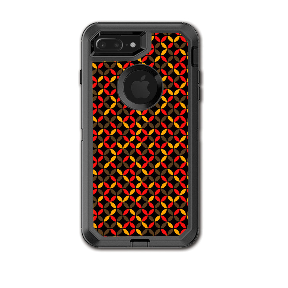  Weave Abstract Pattern Otterbox Defender iPhone 7+ Plus or iPhone 8+ Plus Skin