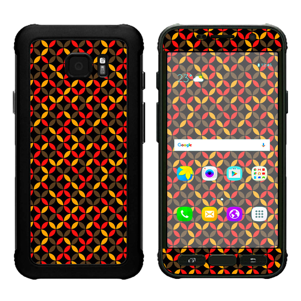  Weave Abstract Pattern Samsung Galaxy S7 Active Skin