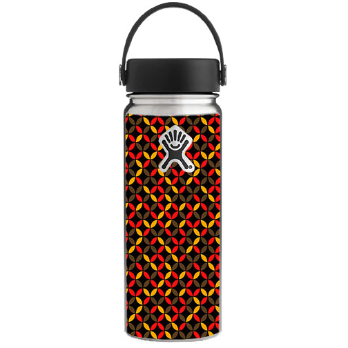  Weave Abstract Pattern Hydroflask 18oz Wide Mouth Skin