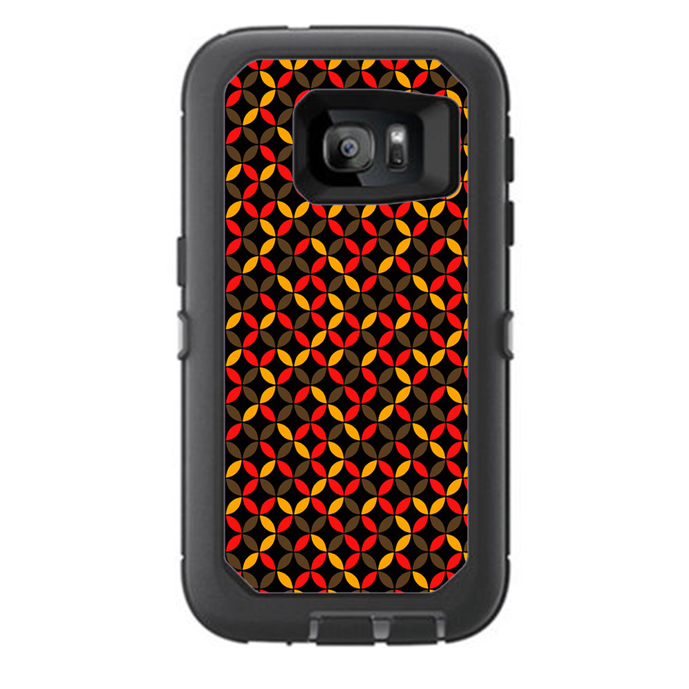  Weave Abstract Pattern Otterbox Defender Samsung Galaxy S7 Skin