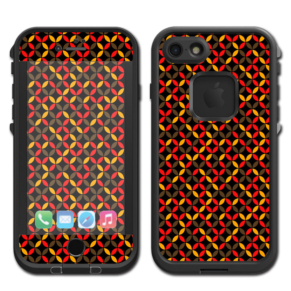  Weave Abstract Pattern Lifeproof Fre iPhone 7 or iPhone 8 Skin