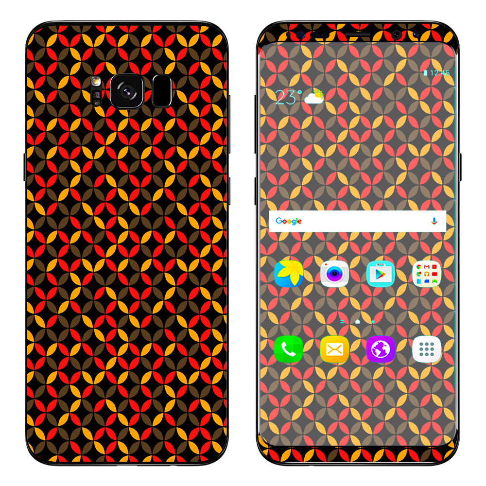  Weave Abstract Pattern Samsung Galaxy S8 Plus Skin