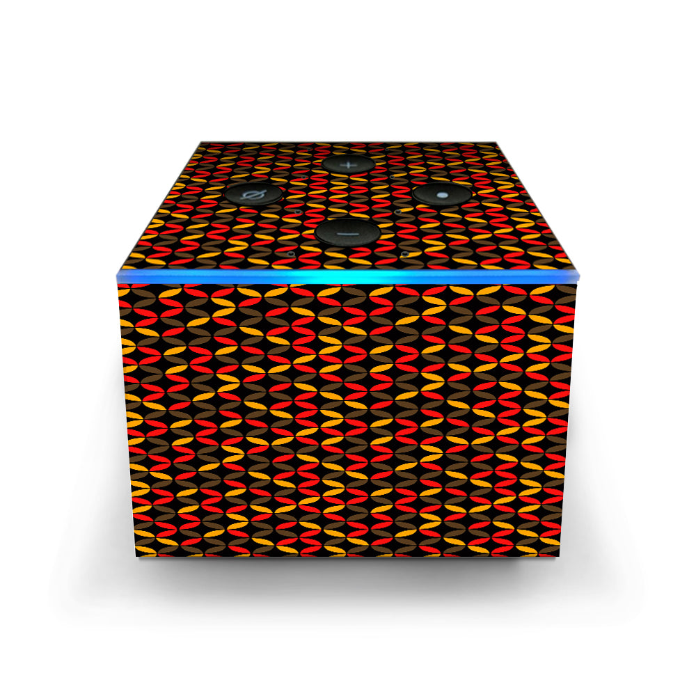  Weave Abstract Pattern Amazon Fire TV Cube Skin