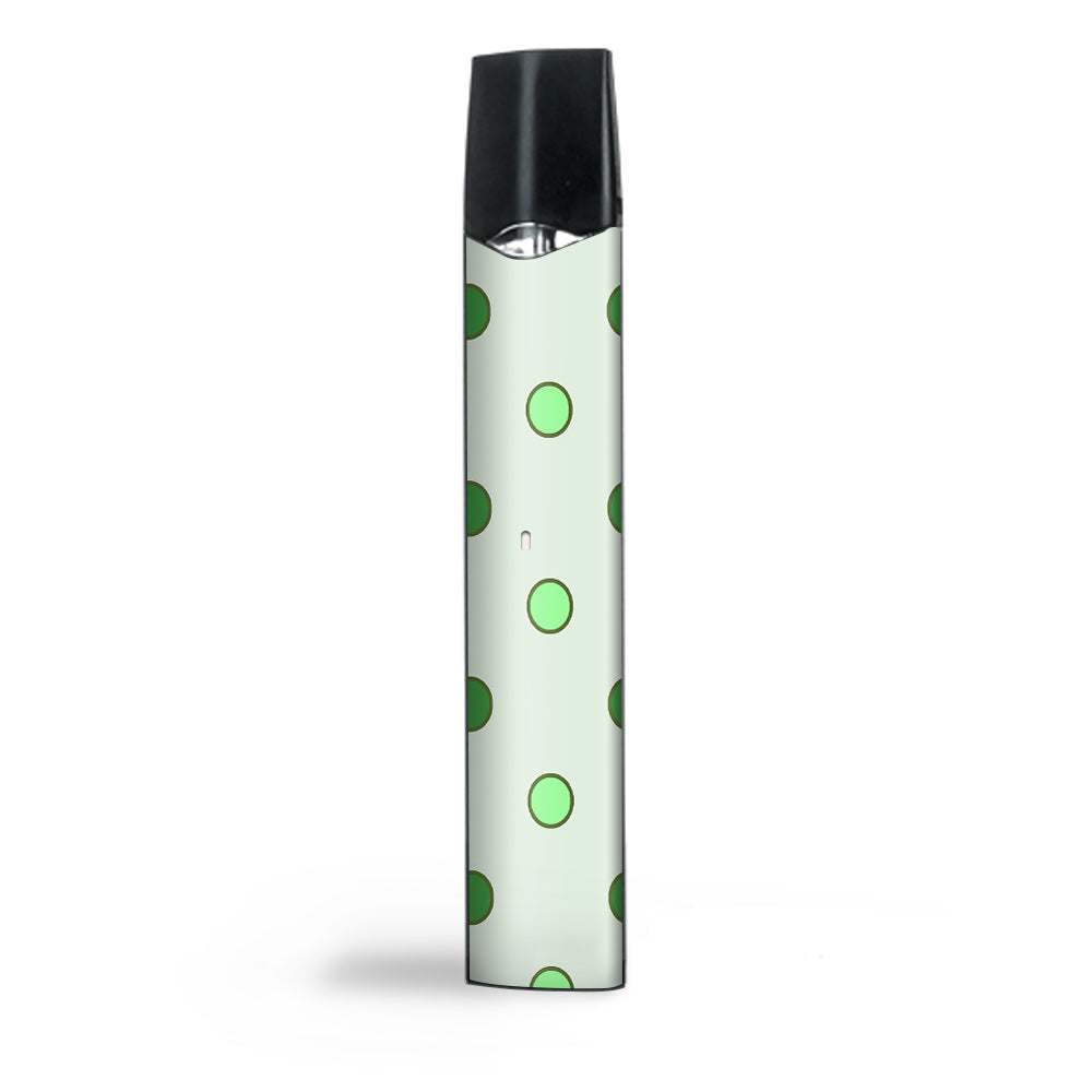  Green Polka Dots Smok Infinix Ultra Portable Skin