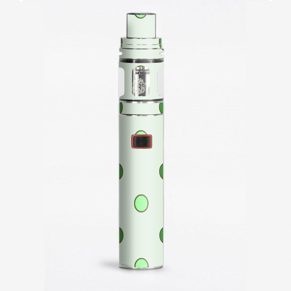  Green Polka Dots Smok Stick X8 Skin