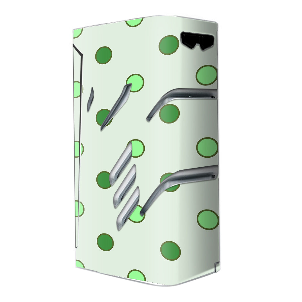  Green Polka Dots Smok T-Priv Skin