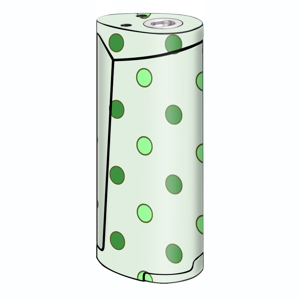  Green Polka Dots Smok Priv V8 60w Skin