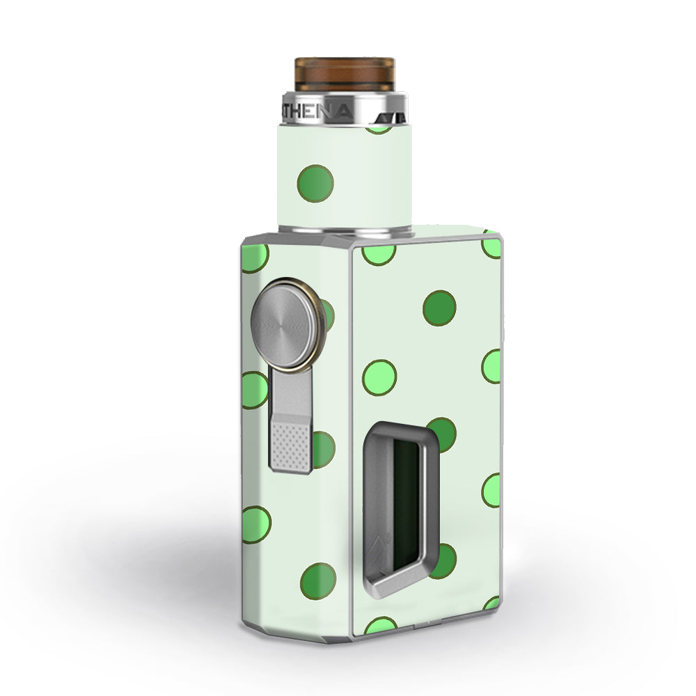  Green Polka Dots Geekvape Athena Squonk Skin