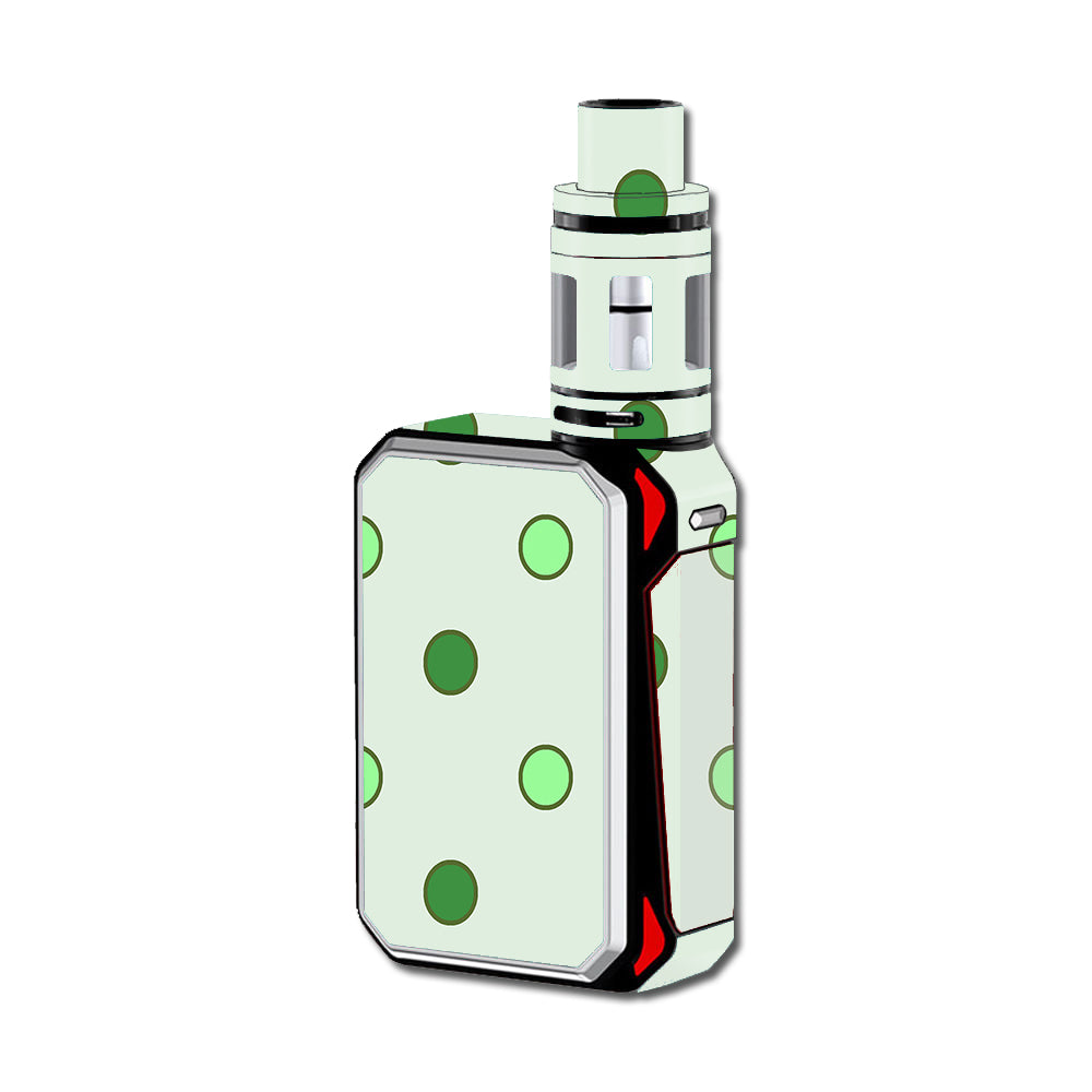  Green Polka Dots Smok G-Priv 220W Skin