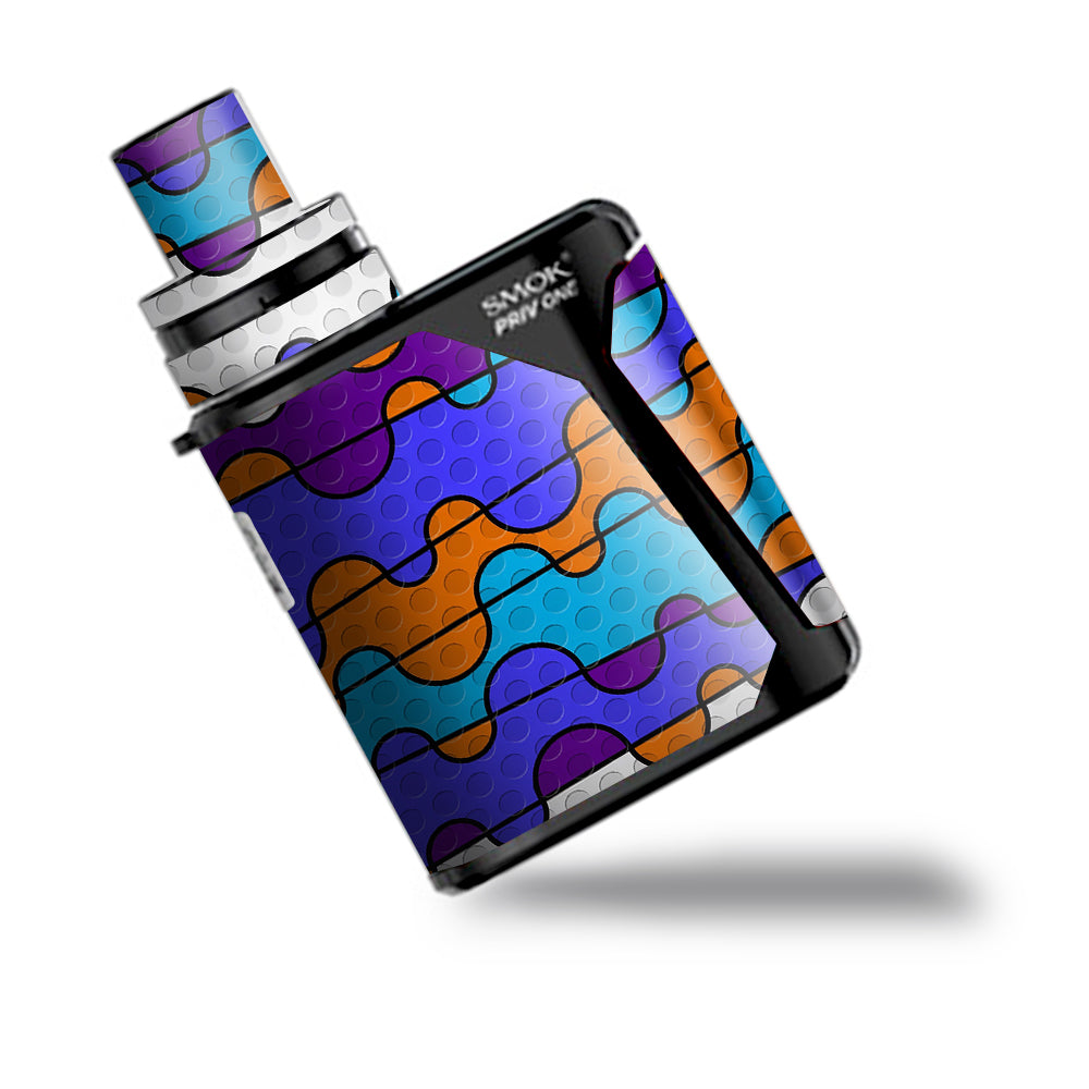  Colorful Swirl Print Smok Priv One Skin