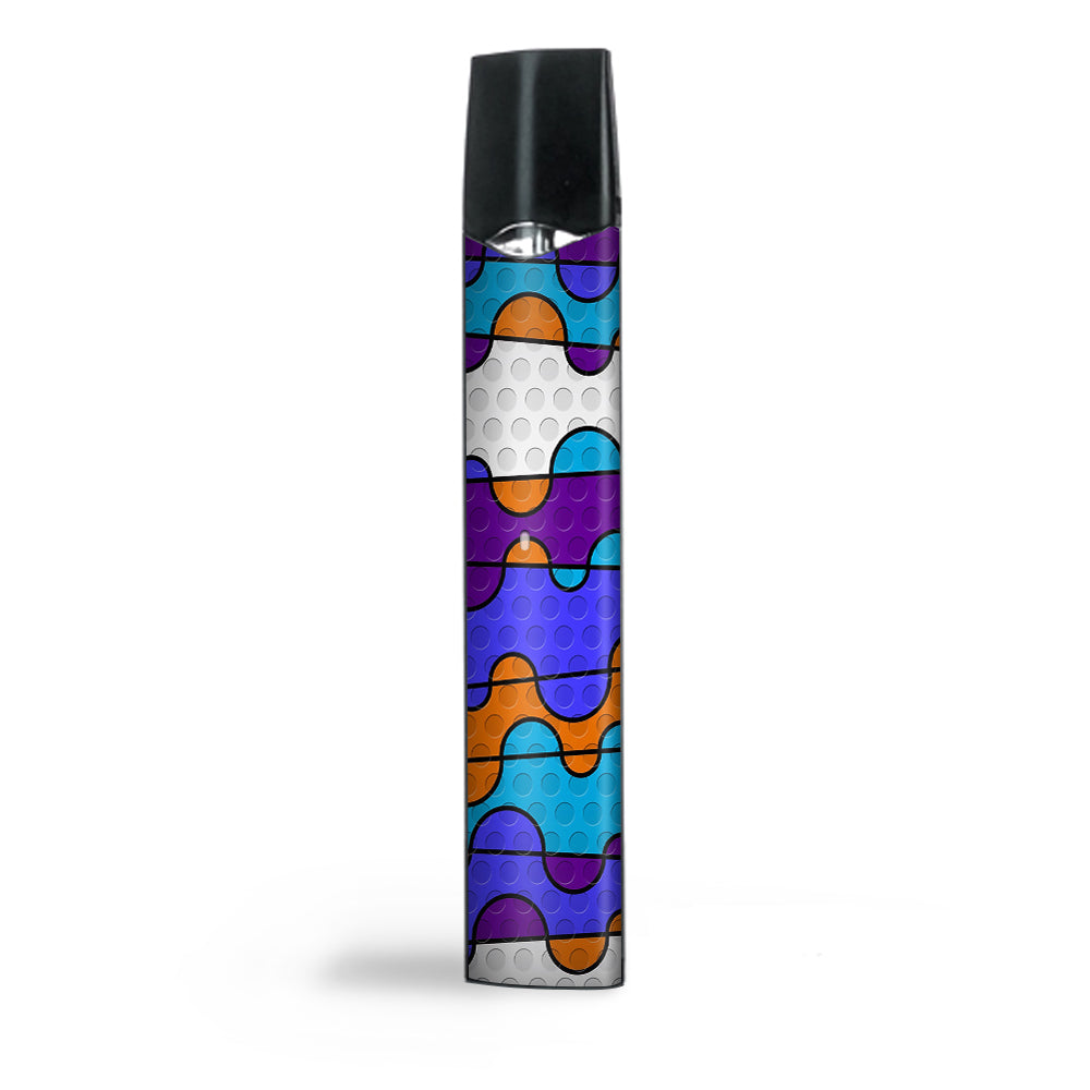  Colorful Swirl Print Smok Infinix Ultra Portable Skin