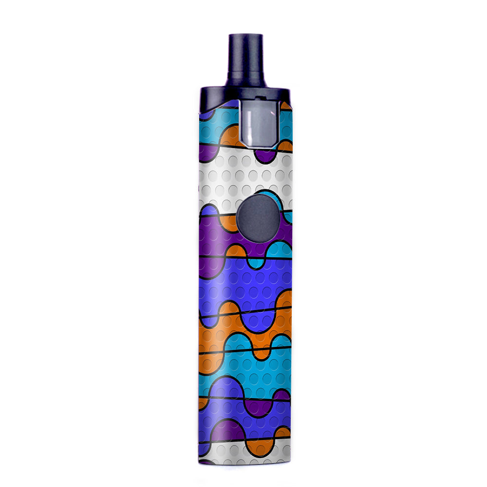  Colorful Swirl Print Wismec Motiv Pod Skin
