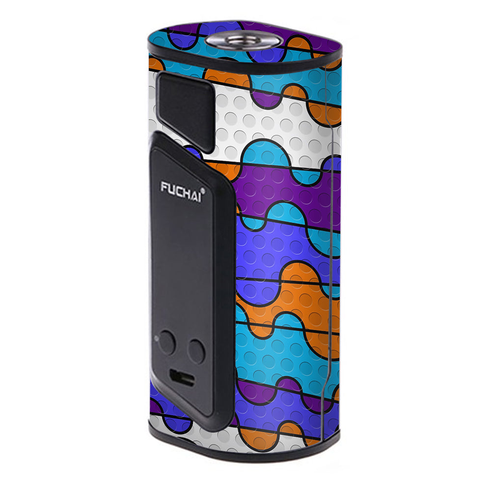  Colorful Swirl Print Sigelei Fuchai Duo-3 Skin