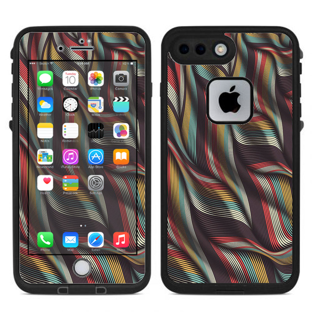  Textured Waves Weave Lifeproof Fre iPhone 7 Plus or iPhone 8 Plus Skin