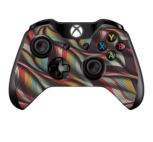  Textured Waves Weave Microsoft Xbox One Controller Skin