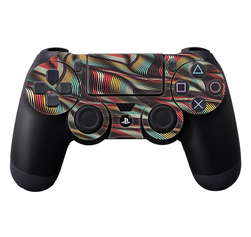  Textured Waves Weave Sony Playstation PS4 Controller Skin