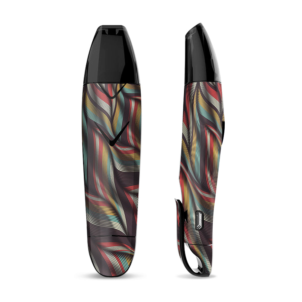 Skin Decal Vinyl Wrap for Suorin Vagon Vape / Textured Waves Weave Skin Decal Vinyl Wrap for Suorin Vagon Vape / Textured Waves Weave