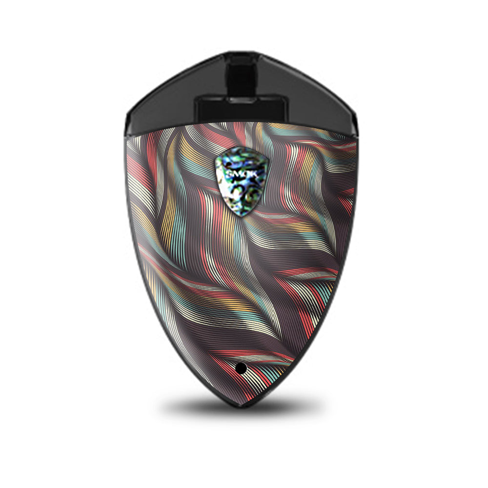  Textured Waves Weave Smok Rolo Badge Skin