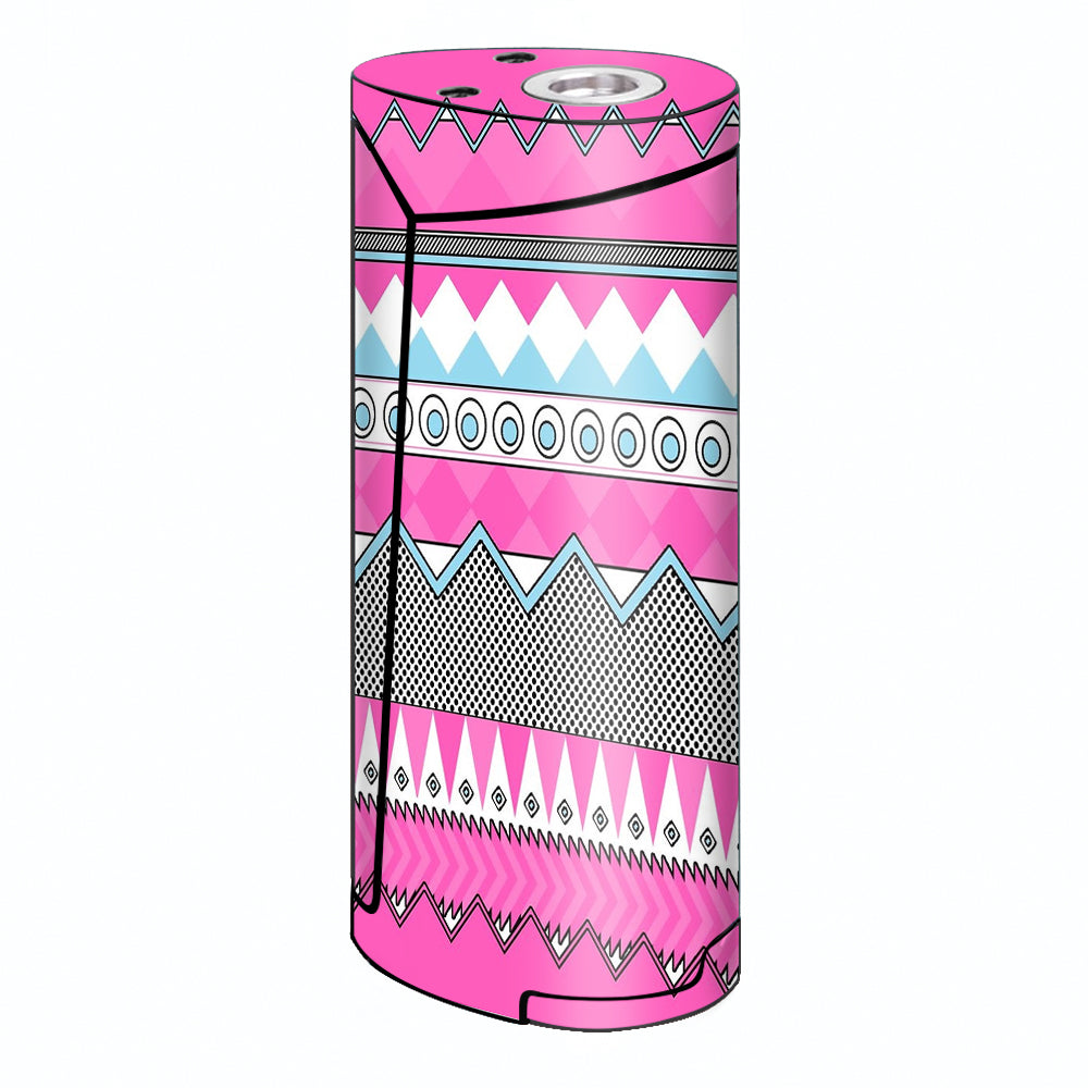  Pink Aztec Tribal Chevron Smok Priv V8 60w Skin