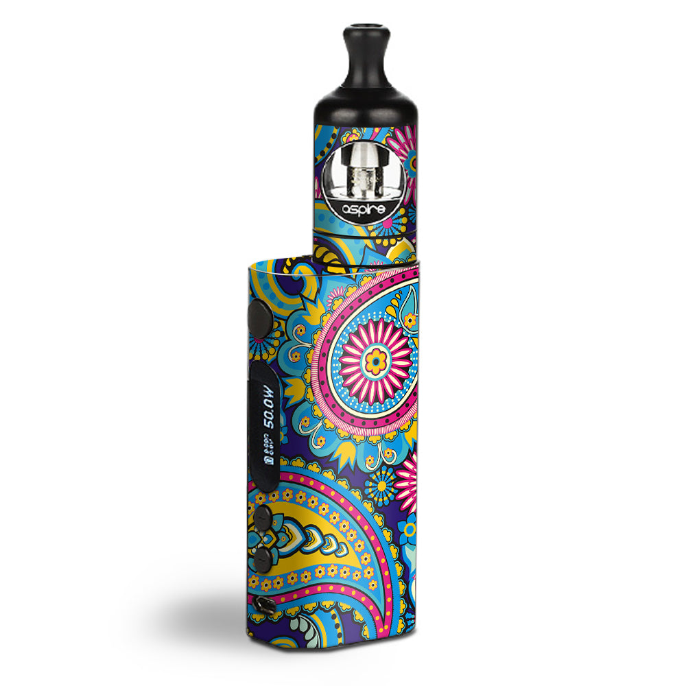  Colorful Paisley Mix Aspire Zelos  Skin