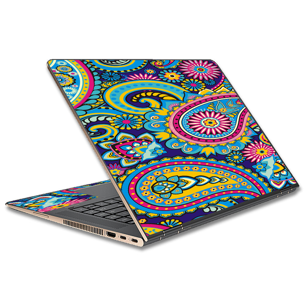  Colorful Paisley Mix HP Spectre x360 13t Skin