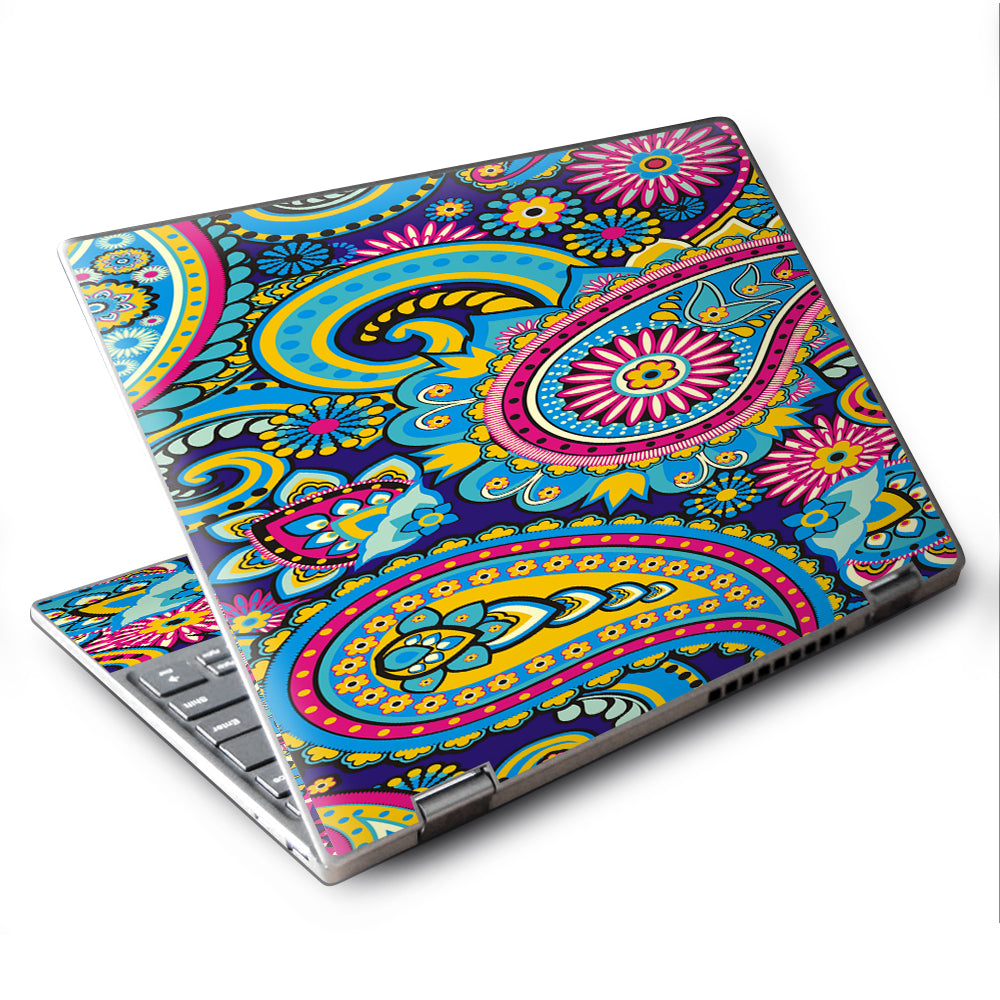  Colorful Paisley Mix Lenovo Yoga 710 11.6" Skin