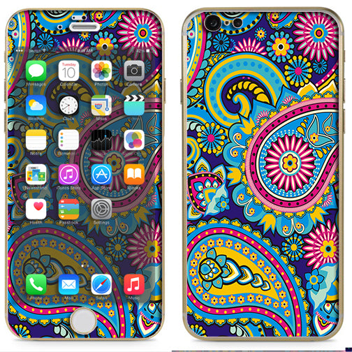  Colorful Paisley Mix Apple 6 Skin