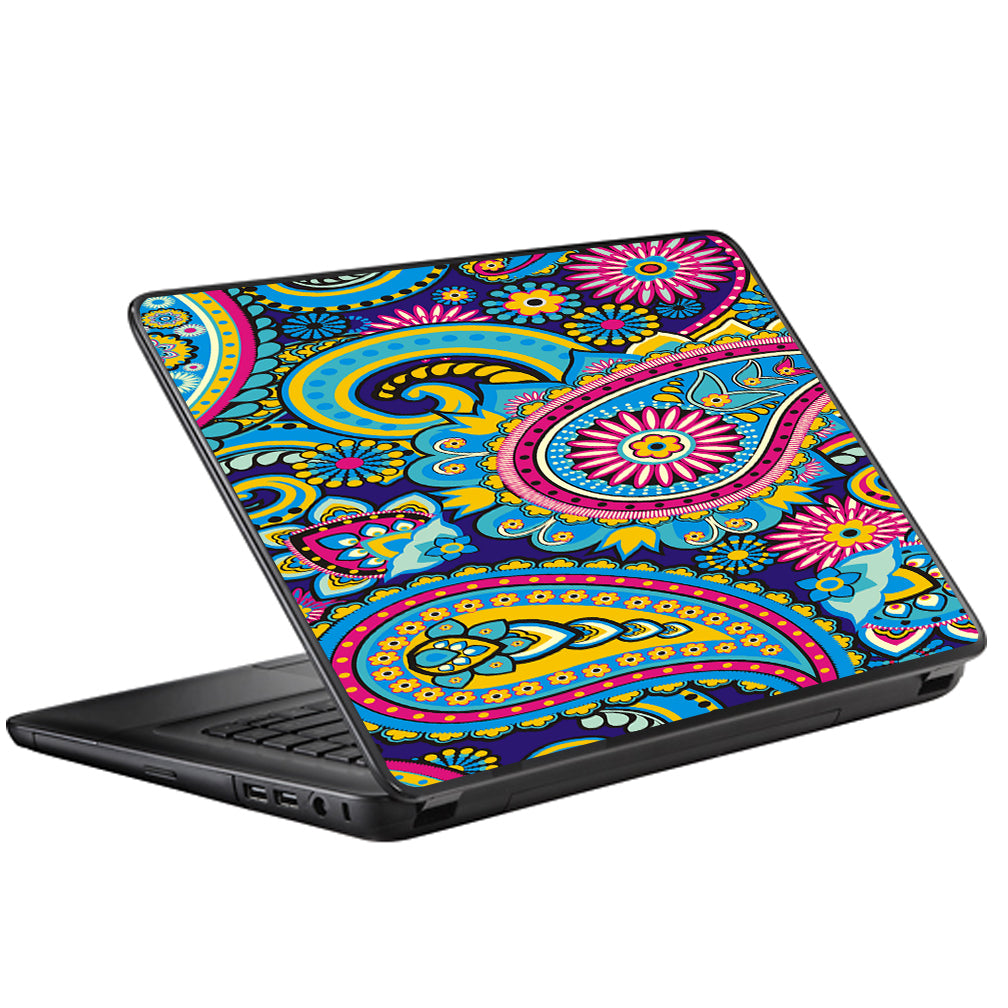  Colorful Paisley Mix Universal 13 to 16 inch wide laptop Skin