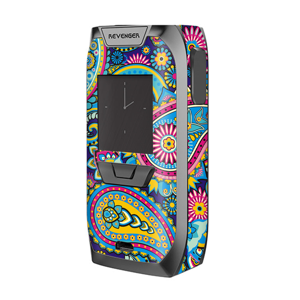  Colorful Paisley Mix Vaporesso Revenger Skin