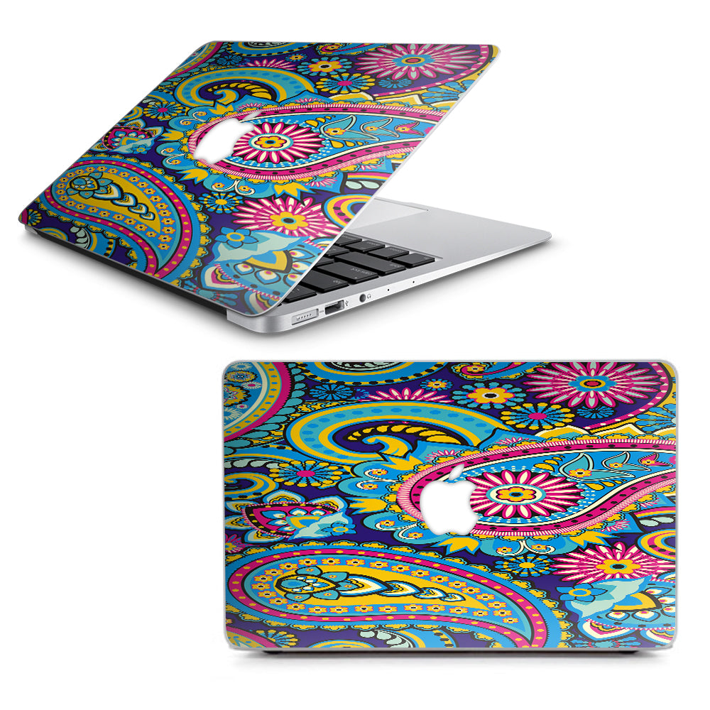  Colorful Paisley Mix Macbook Air 13" A1369 A1466 Skin