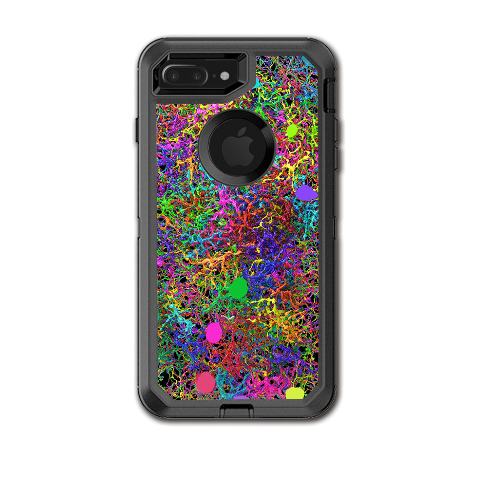  Paint Splatter Otterbox Defender iPhone 7+ Plus or iPhone 8+ Plus Skin