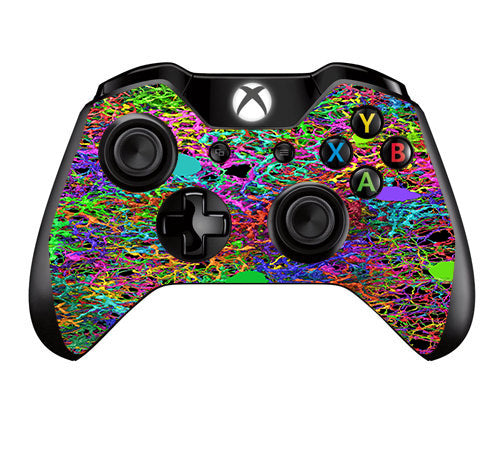  Paint Splatter Microsoft Xbox One Controller Skin