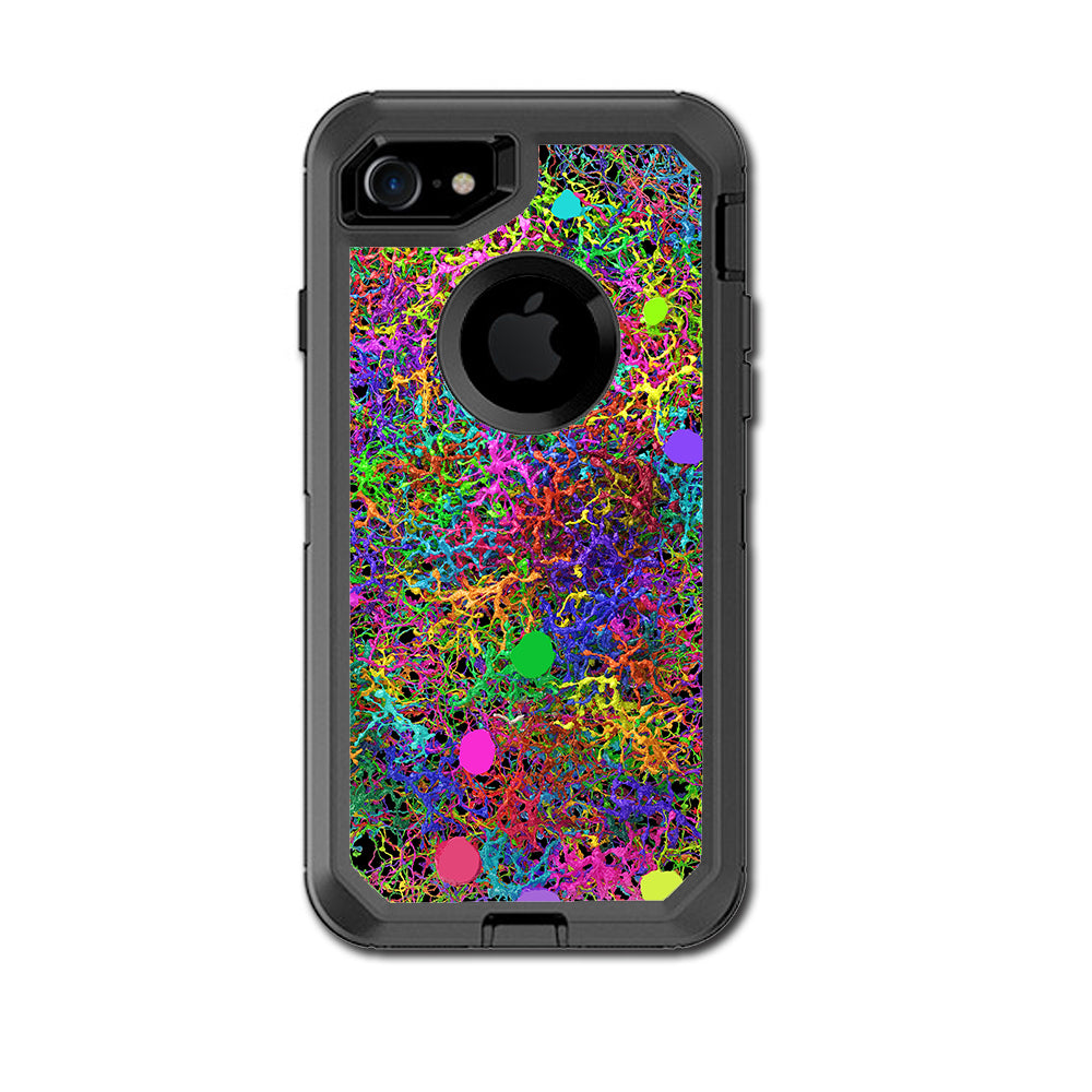  Paint Splatter Otterbox Defender iPhone 7 or iPhone 8 Skin