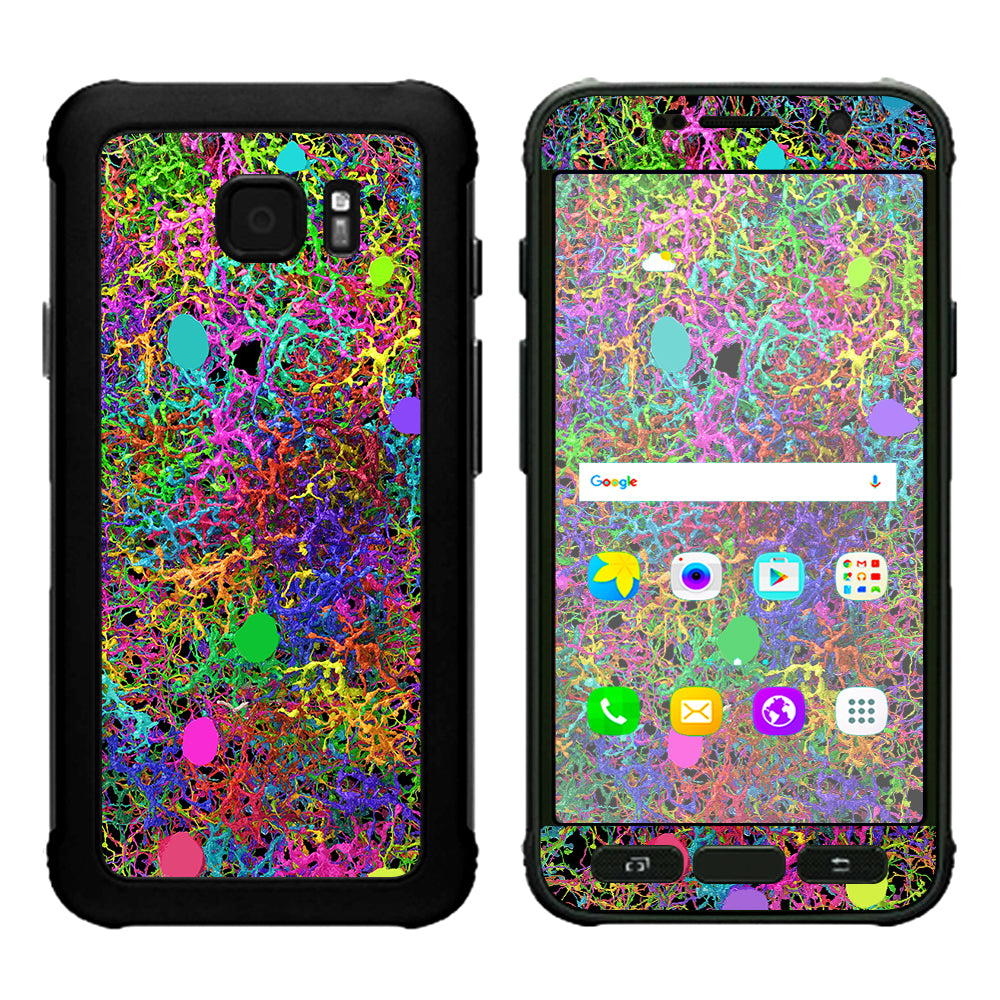  Paint Splatter Samsung Galaxy S7 Active Skin