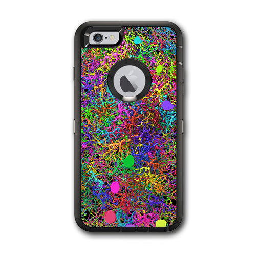  Paint Splatter Otterbox Defender iPhone 6 PLUS Skin