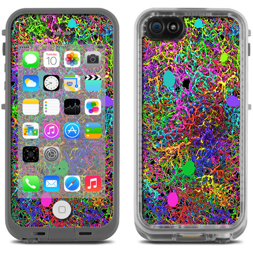  Paint Splatter Lifeproof Fre iPhone 5C Skin