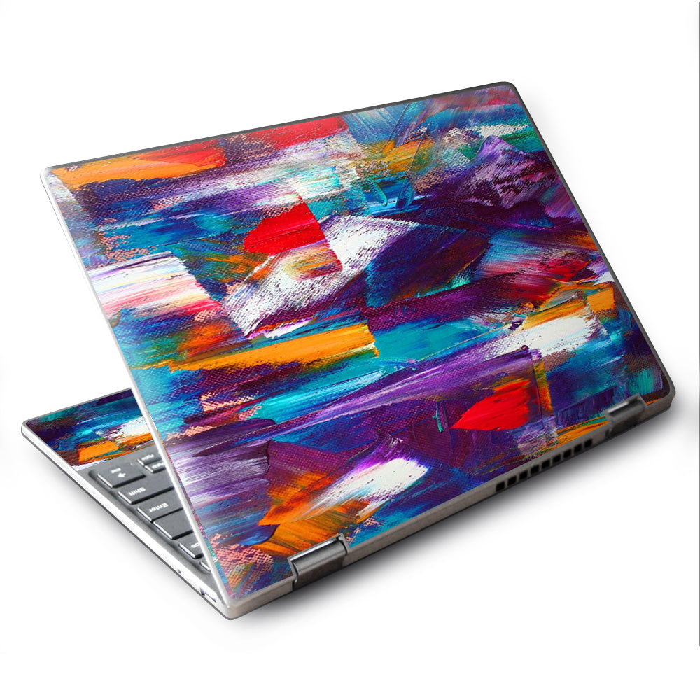  Brush Strokes Paint Lenovo Yoga 710 11.6" Skin