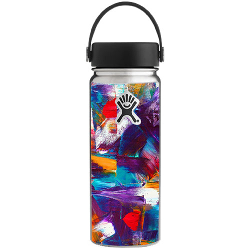 Brush Strokes Paint Hydroflask 18oz Wide Mouth Skin