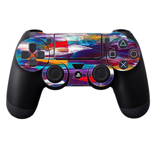  Brush Strokes Paint Sony Playstation PS4 Controller Skin