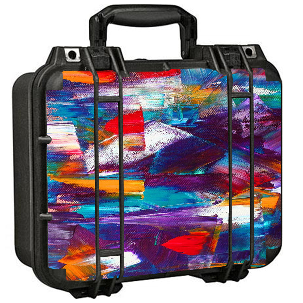  Brush Strokes Paint Pelican Case 1400 Skin