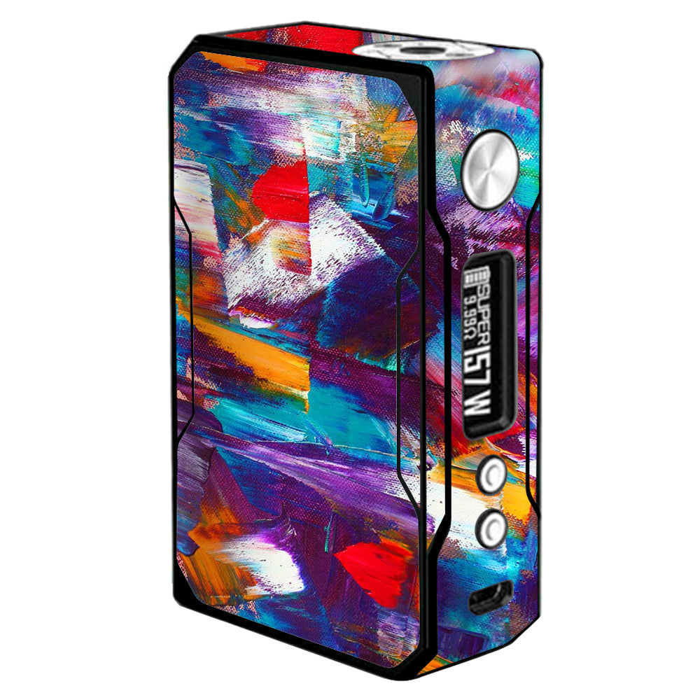 Skins Decals for Voopoo Drag 157W Vape Mod / Brush Strokes Paint itsaskin.com Skins Decals for Voopoo Drag 157W Vape Mod / Brush Strokes Paint itsaskin.com