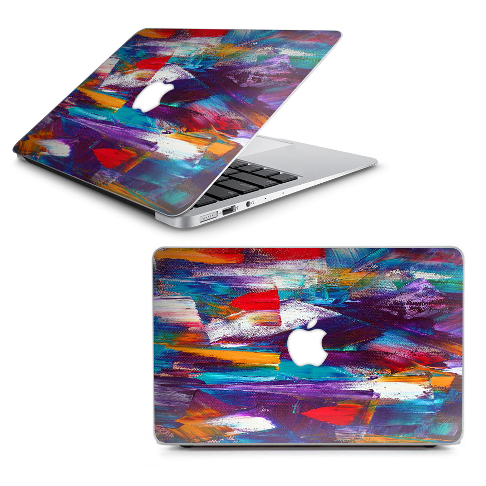  Brush Strokes Paint Macbook Air 11" A1370 A1465 Skin