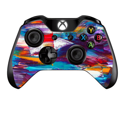  Brush Strokes Paint Microsoft Xbox One Controller Skin