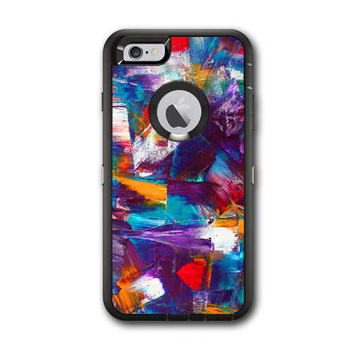  Brush Strokes Paint Otterbox Defender iPhone 6 PLUS Skin