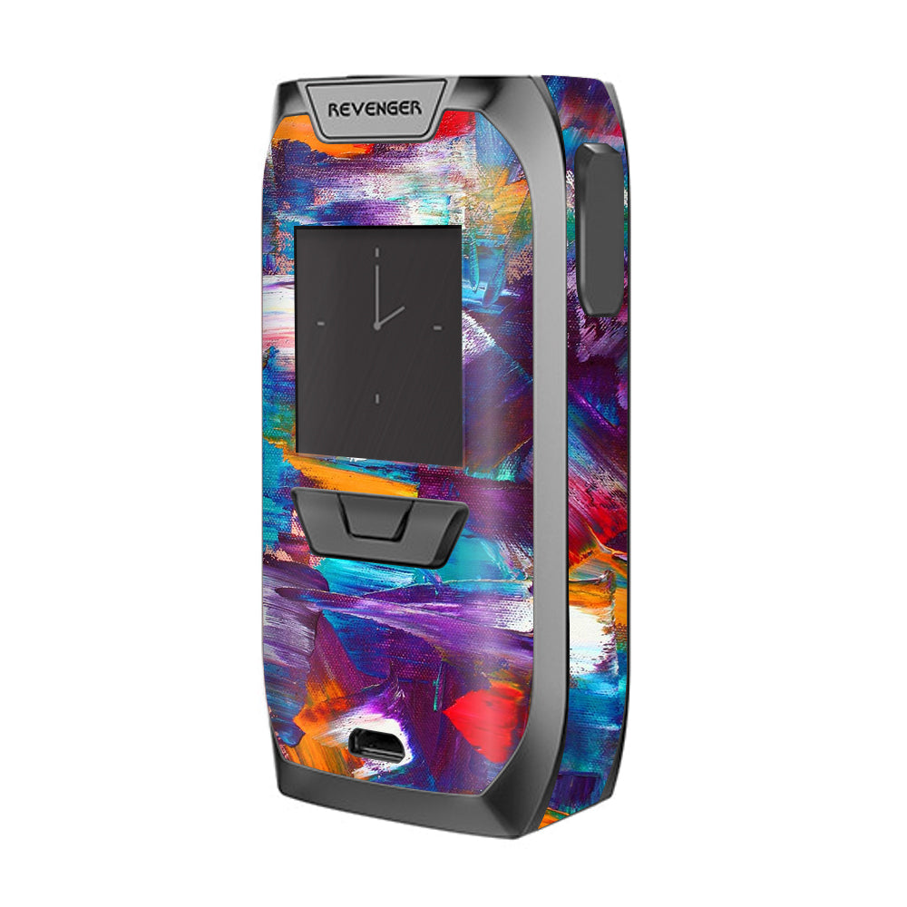  Brush Strokes Paint Vaporesso Revenger Skin