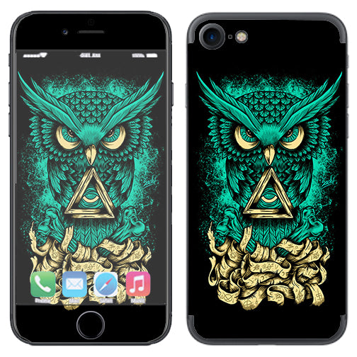  Awesome Owl Evil Apple iPhone 7 or iPhone 8 Skin