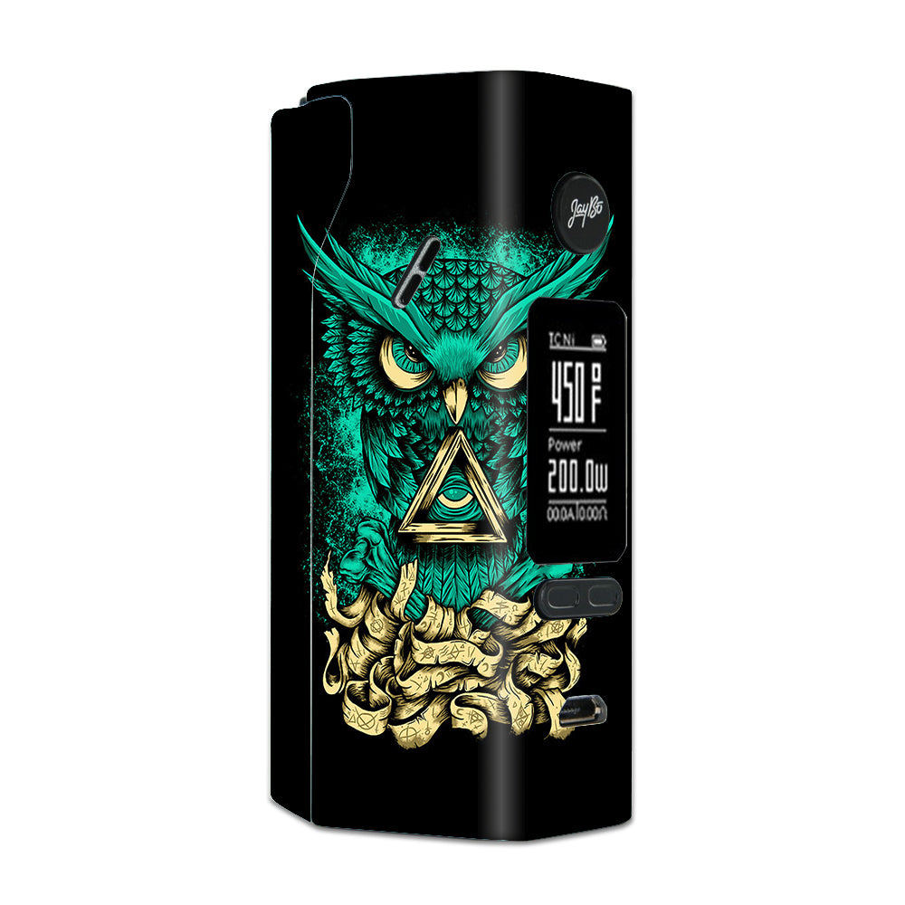  Awesome Owl Evil Wismec Reuleaux RX 2/3 combo kit Skin