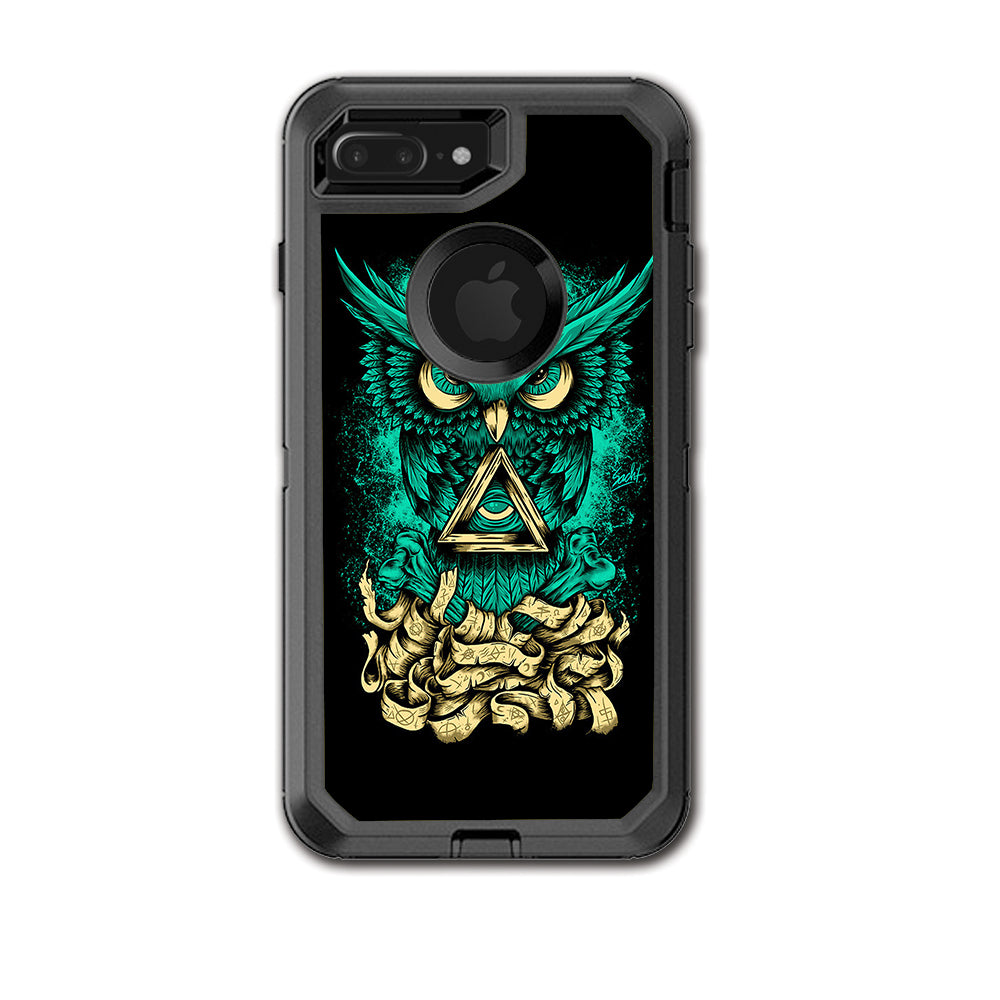  Awesome Owl Evil Otterbox Defender iPhone 7+ Plus or iPhone 8+ Plus Skin
