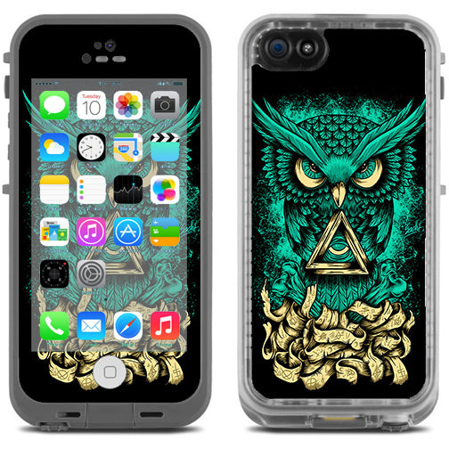  Awesome Owl Evil Lifeproof Fre iPhone 5C Skin