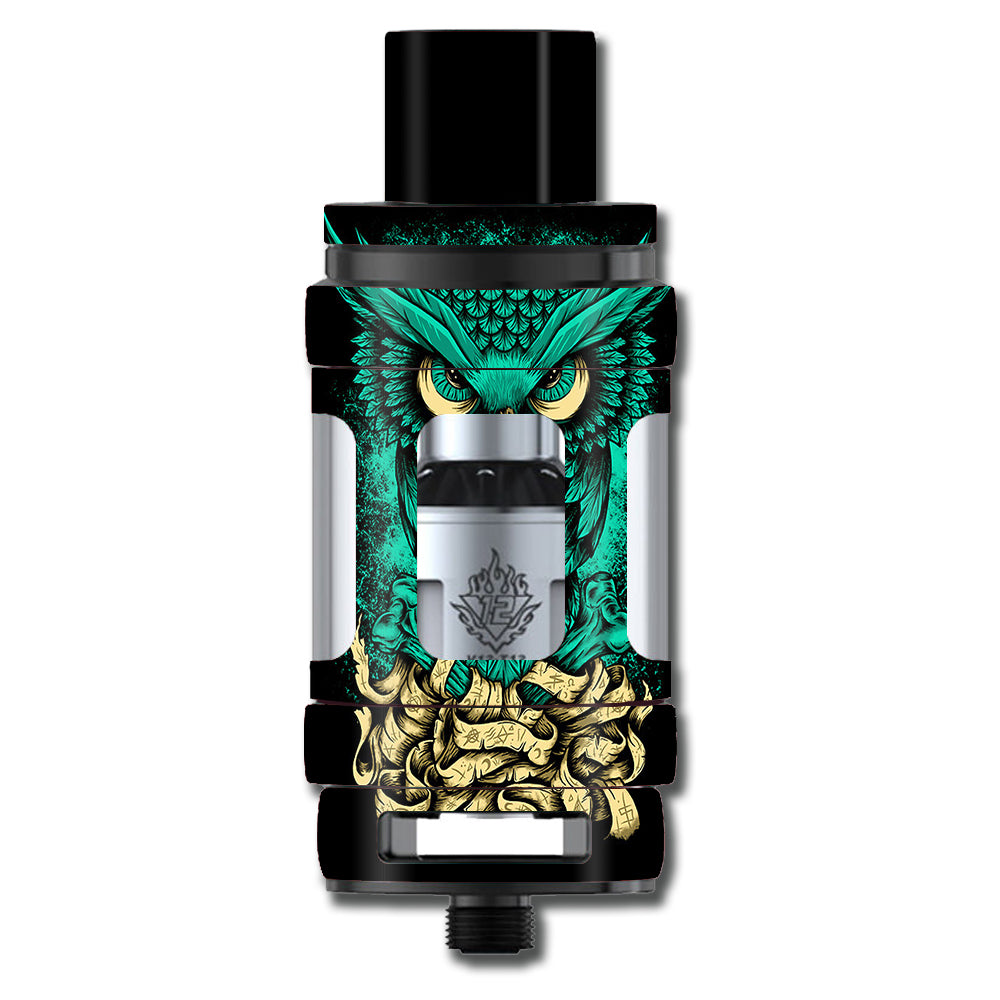  Awesome Owl Evil Smok TFV12 Tank Skin